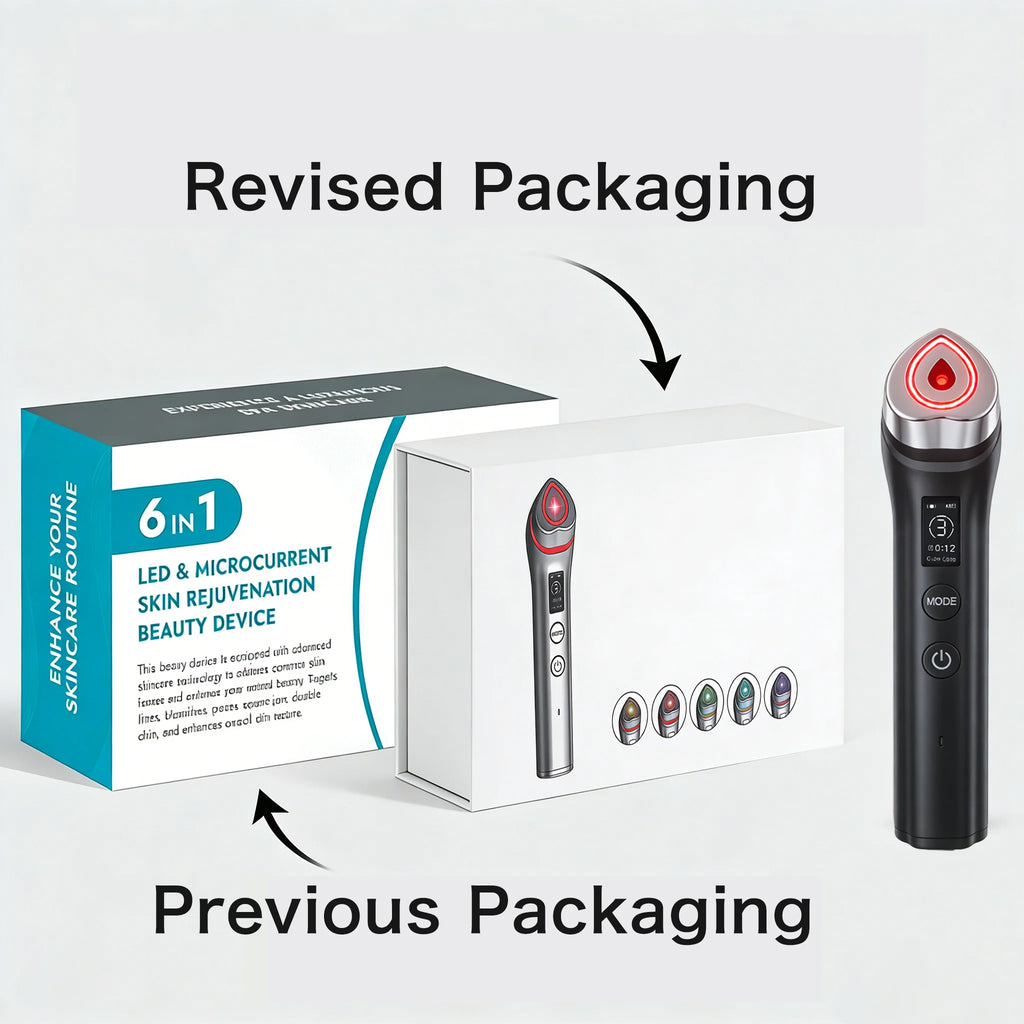 P Age Boosters Pro R 6 in1 Handheld Facials جهاز عناية بالوجه 6 في 1