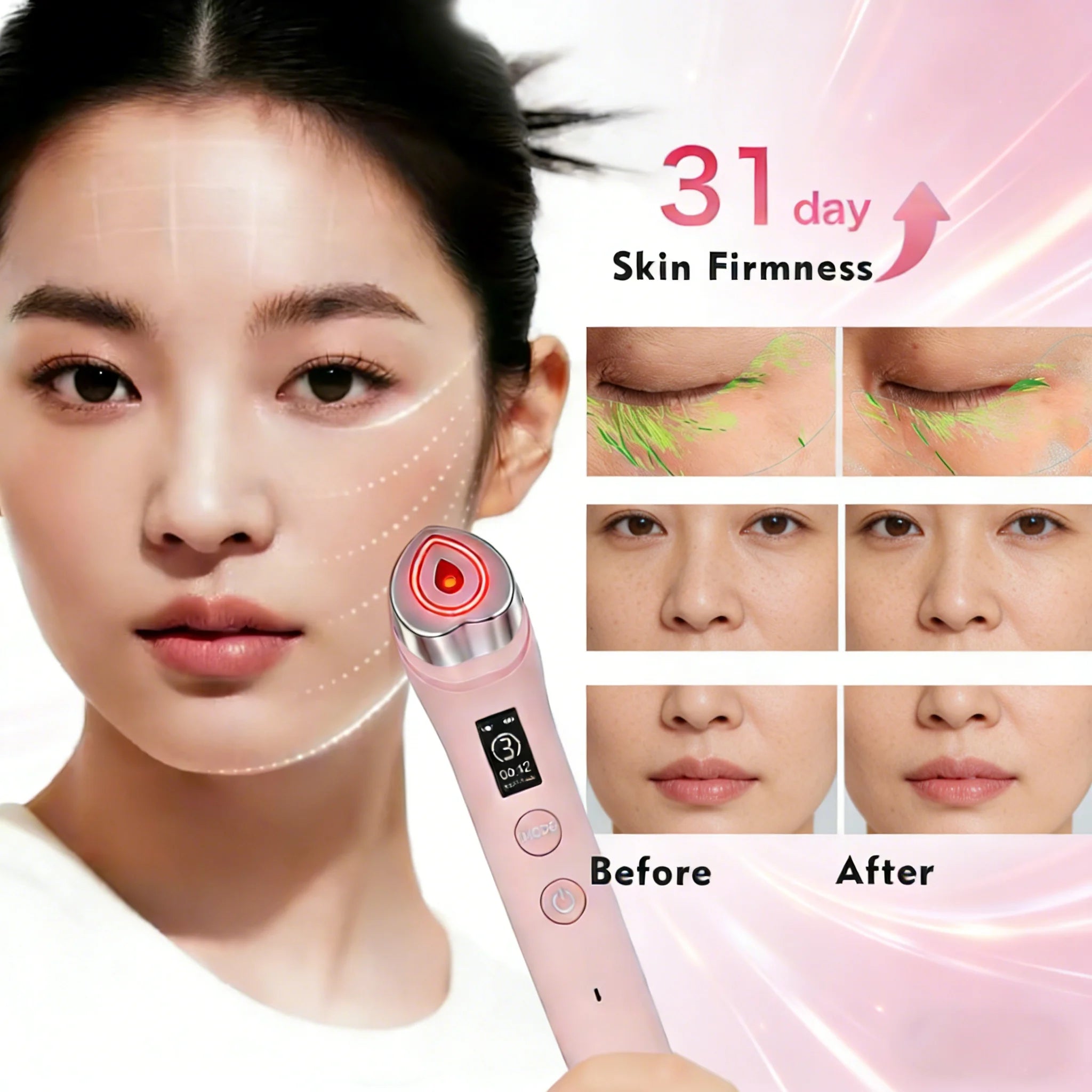 P Age Boosters Pro R 6 in1 Handheld Facials جهاز عناية بالوجه 6 في 1