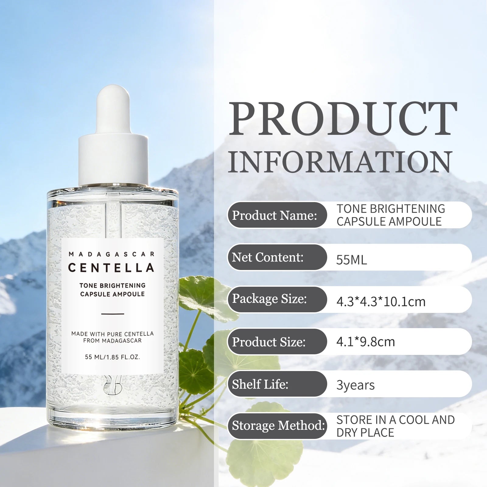 Centella & Niacinamide Serum أمبول السنتيلا والنياسيناميد