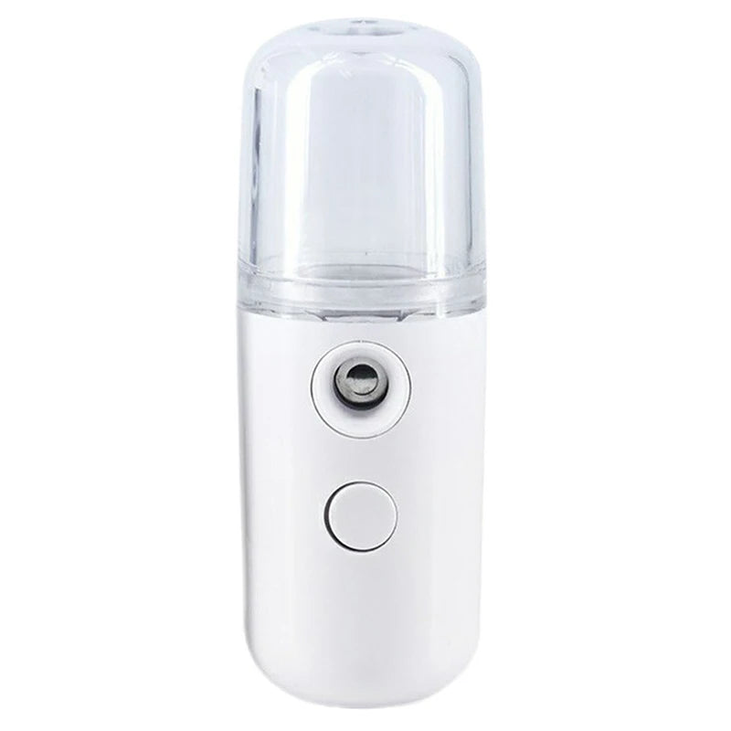 Portable USB-Rechargeable Facial Mist Sprayer – 30ml Capacity بخاخ رذاذ للوجه محمول قابل للشحن عبر USB – سعة 30 مل
