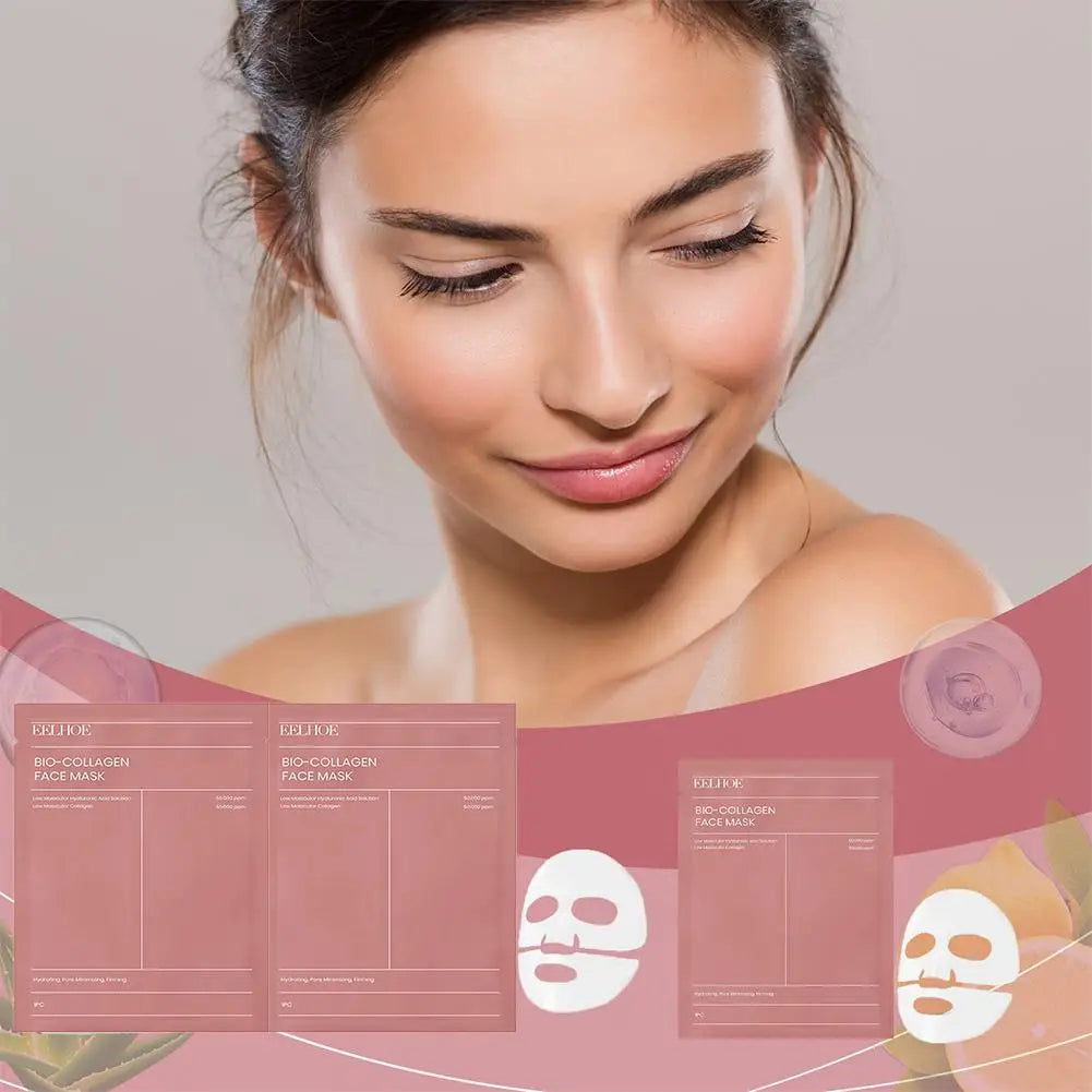 قناع الكولاجين الحيوي للوجه Bio-Collagen Deep Hydrating Face Mask