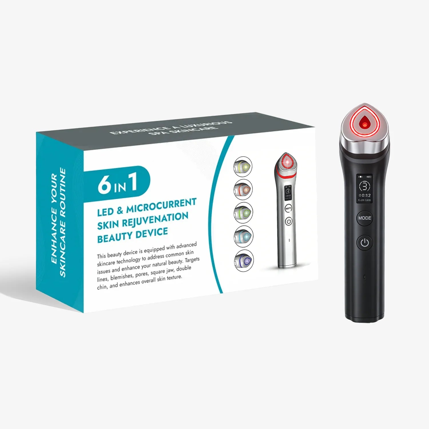 P Age Boosters Pro R 6 in1 Handheld Facials جهاز عناية بالوجه 6 في 1