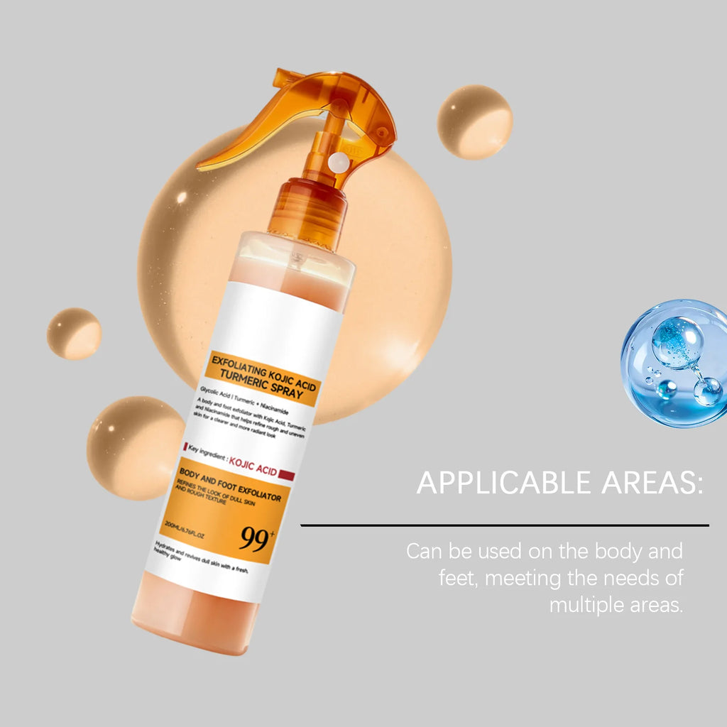 Kojic Acid Turmeric Care Spray بخاخ تقشير بحمض الكوجيك والكركم