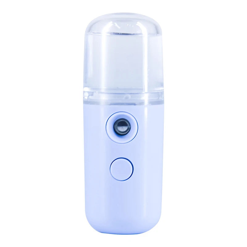 Portable USB-Rechargeable Facial Mist Sprayer – 30ml Capacity بخاخ رذاذ للوجه محمول قابل للشحن عبر USB – سعة 30 مل